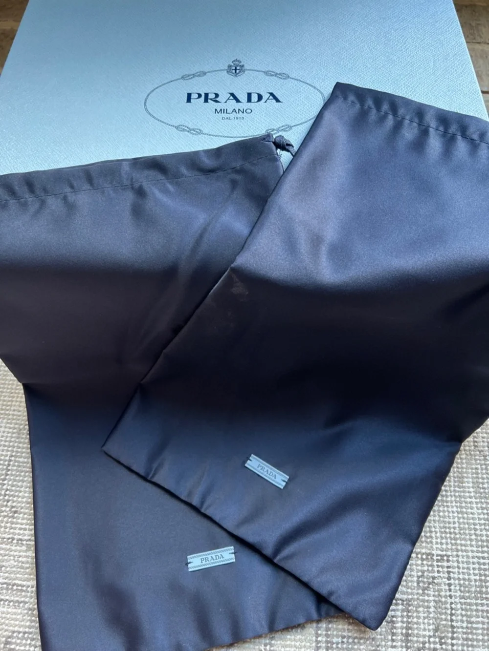 Prada Triangle Logo Patent Leather Loafer